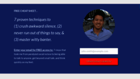 What Patrickkingconsulting.com website looked like in 2018 (7 years ago)