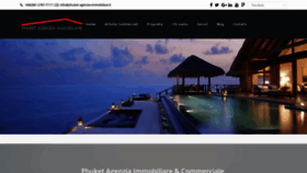 What Phuket-agenzia-immobiliare.it website looked like in 2018 (5 years ago)