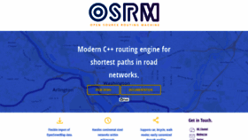 What Project-osrm.org website looked like in 2018 (5 years ago)