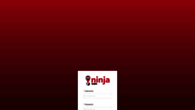 What Point.ninjavan.co website looked like in 2018 (5 years ago)