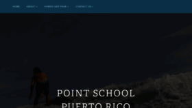 What Pointschoolpr.com website looked like in 2018 (5 years ago)