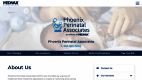 What Perinatal.com website looked like in 2018 (5 years ago)