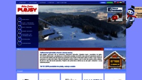 What Plejsy.sk website looked like in 2018 (5 years ago)