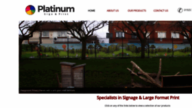 What Platinumprint.co.uk website looked like in 2018 (5 years ago)