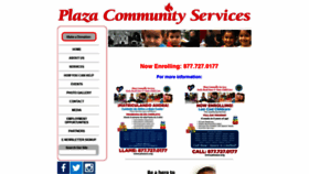 What Plazacs.org website looked like in 2018 (5 years ago)