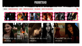 What Paquetaxo.com website looked like in 2018 (5 years ago)