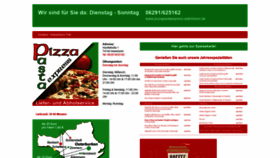 What Pizzapastaexpress-adelsheim.de website looked like in 2018 (5 years ago)