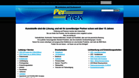 What Per-plex.de website looked like in 2018 (5 years ago)