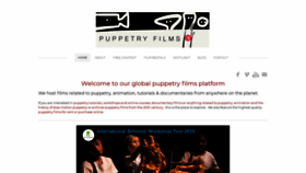 What Puppetryfilms.com website looked like in 2018 (5 years ago)