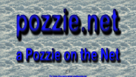 What Pozzie.net website looked like in 2018 (5 years ago)