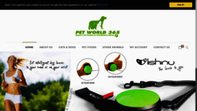 What Petworld365.co.uk website looked like in 2018 (5 years ago)