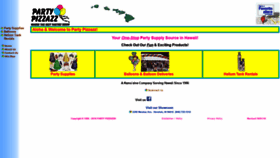 What Partypizzazz.com website looked like in 2018 (5 years ago)