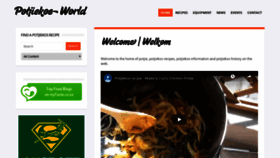 What Potjiekosworld.com website looked like in 2018 (5 years ago)