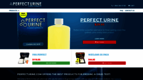 What Perfecturine.com website looked like in 2018 (5 years ago)