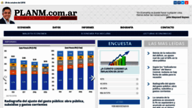 What Planm.com.ar website looked like in 2018 (7 years ago)