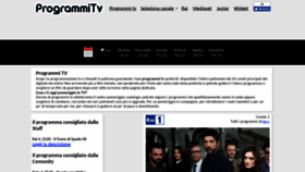 What Programmitv.com website looked like in 2018 (7 years ago)