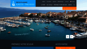 What Port-ajaccio.com website looked like in 2018 (5 years ago)