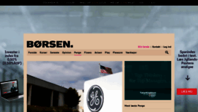 What Penge.borsen.dk website looked like in 2018 (6 years ago)