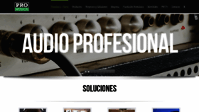 What Promusica.uy website looked like in 2018 (5 years ago)