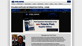 What Polarissuppliers.com website looked like in 2018 (5 years ago)