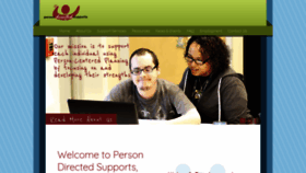 What Persondirectedsupports.com website looked like in 2018 (5 years ago)