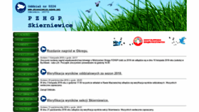 What Pzhgp-skierniewice.mojegolebie.pl website looked like in 2018 (5 years ago)