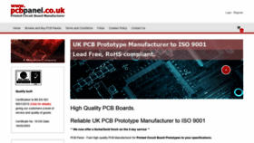 What Pcbpanel.co.uk website looked like in 2018 (5 years ago)