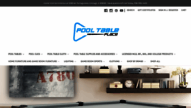 What Pooltableplace.com website looked like in 2018 (5 years ago)