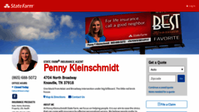 What Pennysue.com website looked like in 2018 (5 years ago)