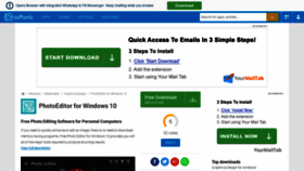 What Photoeditor-windows-10.en.softonic.com website looked like in 2018 (5 years ago)