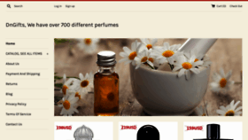 What Perfume69059.com website looked like in 2018 (5 years ago)