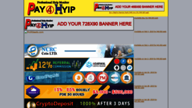 What Pay4hyip.com website looked like in 2018 (5 years ago)