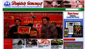 What Panjebarsemangat.co.id website looked like in 2018 (5 years ago)