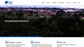 What Parquedesoftware.com.br website looked like in 2018 (5 years ago)
