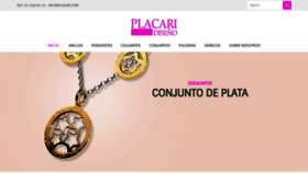 What Placari.com website looked like in 2018 (5 years ago)