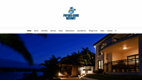What Piperscoveresort.com website looked like in 2018 (5 years ago)