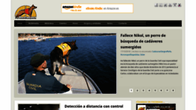 What Perrosdebusqueda.es website looked like in 2018 (5 years ago)
