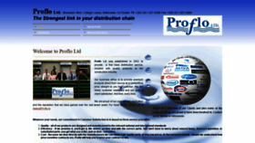What Proflo.ie website looked like in 2018 (5 years ago)