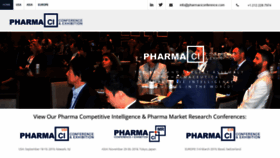 What Pharmaciconference.com website looked like in 2018 (5 years ago)