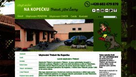 What Penzion-trebon.cz website looked like in 2018 (5 years ago)