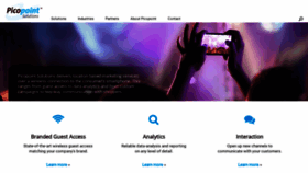 What Picopoint.com website looked like in 2018 (6 years ago)