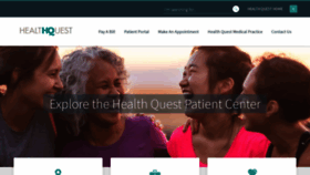 What Patients.healthquest.org website looked like in 2018 (5 years ago)