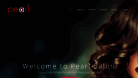 What Pearlsalon.in website looked like in 2018 (5 years ago)