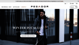 What Pegadorfashion.com website looked like in 2018 (5 years ago)