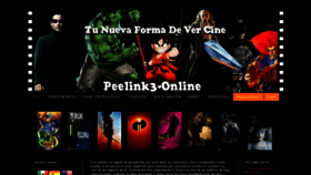 What Peelink3.com website looked like in 2018 (5 years ago)