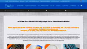 What Printerpen.nl website looked like in 2018 (5 years ago)