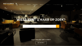 What Pietklerkx.nl website looked like in 2018 (5 years ago)