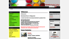 What Pigmenttankstelle.de website looked like in 2018 (5 years ago)