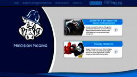 What Precisionpigging.com website looked like in 2018 (5 years ago)