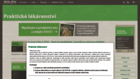 What Praktickelekarenstvi.cz website looked like in 2018 (5 years ago)